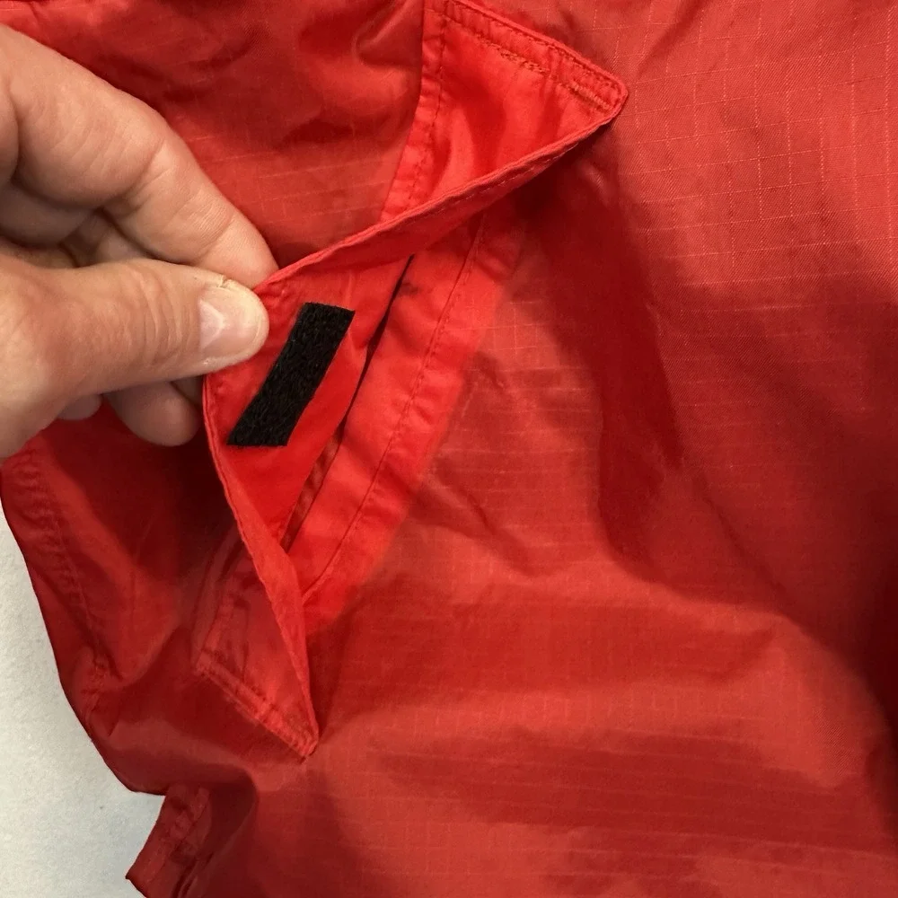Sterns Dry Wear Jacket‎ Men's Medium Hooded Rain Jacket Waterproof Red *Flawed* - Picture 10 of 14